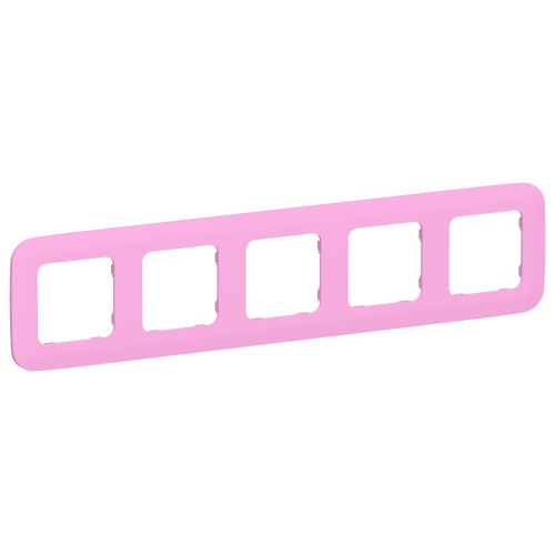 FLITE Рамка 5-местная РУ-5-А-ФлПр пурпурный IEK