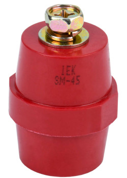 Изолятор SM45 (М8) силовой с болтом IEK