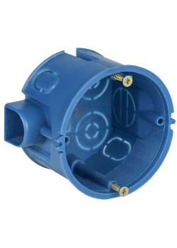 Коробка установочная СЗ блочная для твердых стен D=68х45мм (со стыковочными узлами) GENERICA