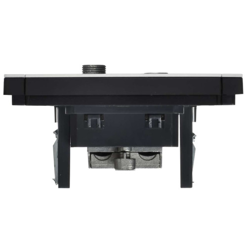 FORTE&PIANO Розетка двойная TV+SAT FP238M металл белый IEK