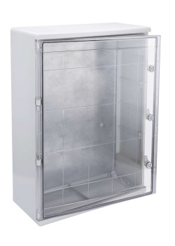 Корпус пластиковый ЩМПп 800х600х260мм прозрачная дверь УХЛ1 IP65 IEK