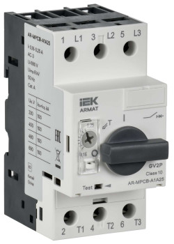 ARMAT Автоматический выключатель защиты двигателя A1 GV2P 0,16-0,25А IEK