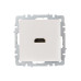 BRITE Розетка HDMI РHDMI-0-БрЖ жемчуг IEK