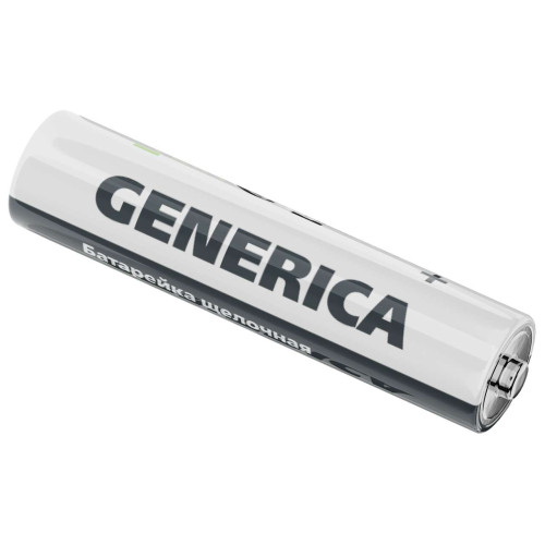 Батарейка щелочная Alkaline LR03/AAA (2шт/блистер) GENERICA
