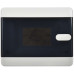UNION Compact Корпус пластиковый ЩРН-П-6 IP41 черная прозрачная дверь IEK