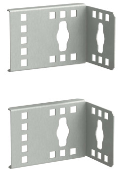 ITK LINEA S Кронштейн длякрепления вертикальных PDU в зоне Zero-U серый (2шт/компл)