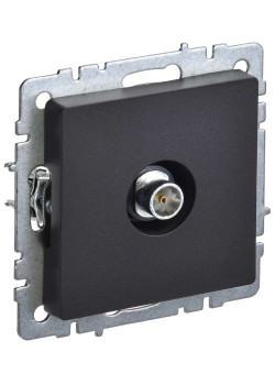 BRITE Розетка TV оконечная РТВ11-0-БрЧ черный IEK