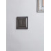 BRITE Выключатель 2-клавишный 10А в сборе ВСР10-2-0-БрС сталь IEK