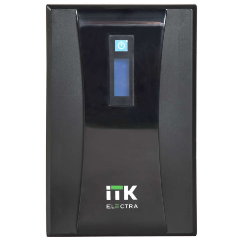 ITK ELECTRA ET ИБП однофазный линейно-интерактивный 3кВА/1,8кВт 4хС13 LCD дисплей АКБ 4х9AH USB RJ45/11