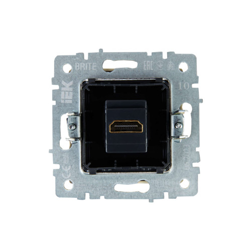 BRITE Розетка HDMI РHDMI-0-БрКр бежевый IEK