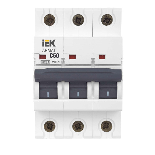 ARMAT Автоматический выключатель M06N 3P C 50А IEK