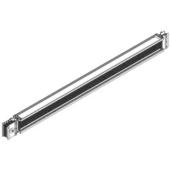 LINEBAR Секция прямая 630А Al 3L+N+PER некрашеная IP55 транспортировочная IEK