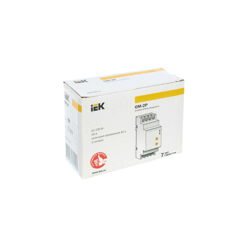 Ограничитель мощности ОМ-2P 16А 230В IEK