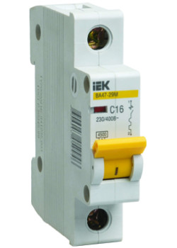Автоматический выключатель ВА47-29М 1P 1A 4,5кА х-ка B IEK