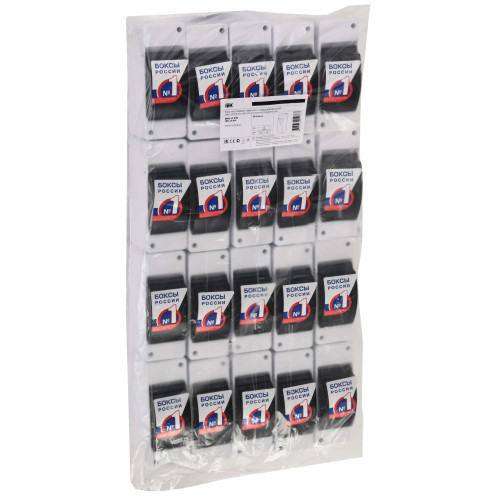KREPTA 3 Корпус пластиковый КМПн 2/2 IP30 белый IEK