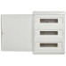 TEKFOR Корпус пластиковый ЩРВ-П-54 IP41 белая дверь IEK