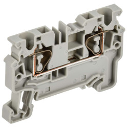 ARMAFIX Клемма пружинная CX4 4мм2 проходная серая IEK