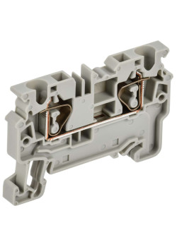 ARMAFIX Клемма пружинная CX4 4мм2 проходная серая IEK