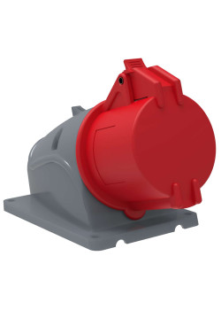 MAGNUM Розетка стационарная ССИ-124 32А-6ч/380-415В 3P+PE IP44 IEK