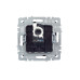 BRITE Розетка компьютерная RJ45 кат.5E РК10-БрЧ черный IEK