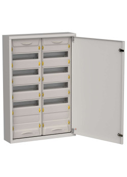 TITAN 5 Корпус металлический ЩРн-120 (2х60) 835х570х140мм IP31 серый (одна дверь) IEK