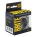 BRITE Розетка 1-местная с заземлением с защитными шторками 16А с USB A+A 5В 2,1А РЮш10-1-БрС сталь IEK
