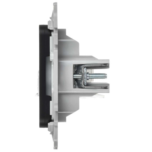 FLITE Розетка компьютерная RJ45 категория 6 UTP РК6-1-0-ФлЧ черный IEK