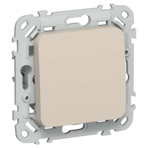 FLITE Выключатель 1-клавишный перекрестный 10А ВС71-1-0-ФлЛ льняной IEK