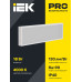 PRO Панель светодиодная ДВО 1012 18Вт 4000К Ra>90 IP40 595х180мм микропризма IEK