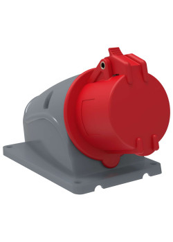 MAGNUM Розетка стационарная ССИ-114 16А-6ч/380-415В 3P+PE IP44 IEK