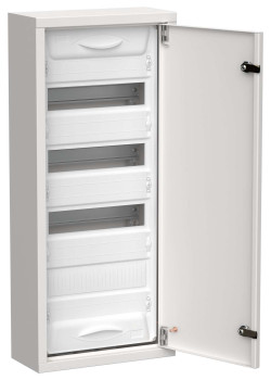 TITAN 5 Корпус металлический ЩРн-48 (1х48) 710х310х140мм IP31 белый (одна дверь) IEK