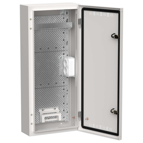 TITAN 5 Корпус мультимедиа ЩРн-48 (1х48) 710х310х140мм IP30 белый IEK