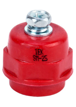 Изолятор SM25 (М6) силовой с болтом IEK