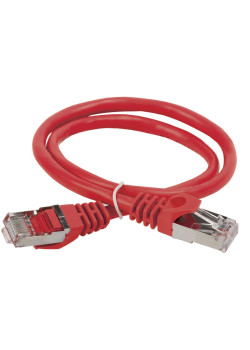 ITK Коммутационный шнур (патч-корд) кат.5E FTP 5м красный