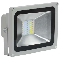 Прожектор светодиодный СДО 05-20 SMD IP65 серый IEK