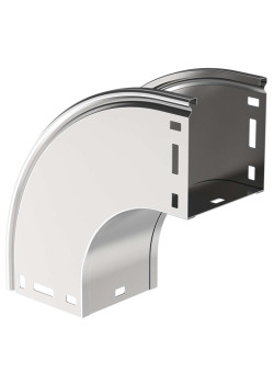 ESCA Поворот плавный 90град тип В20 100х100мм IEK