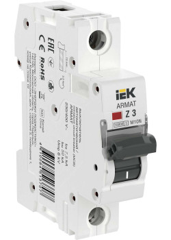 ARMAT Автоматический выключатель M10N 1P Z 3А IEK