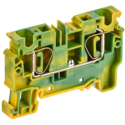 ARMAFIX Клемма пружинная CX6 PE 6мм2 проходная заземляющая IEK