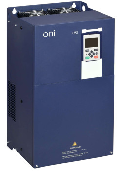 Преобразователь частоты K751 380В 3Ф 75-90кВт 150-176А со встроенным тормозом ONI