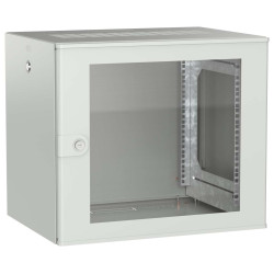 ITK UNITBOX W Шкаф настенный 9U 600х450мм дверь стеклянная серый