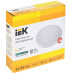Светильник светодиодный ДПБ 3005 24Вт IP54 4000K круг белый IEK
