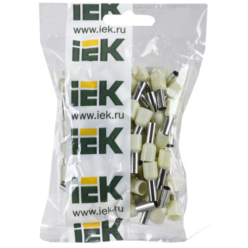 Наконечник НШВИ 10-12 слоновая кость (100шт/упак) IEK