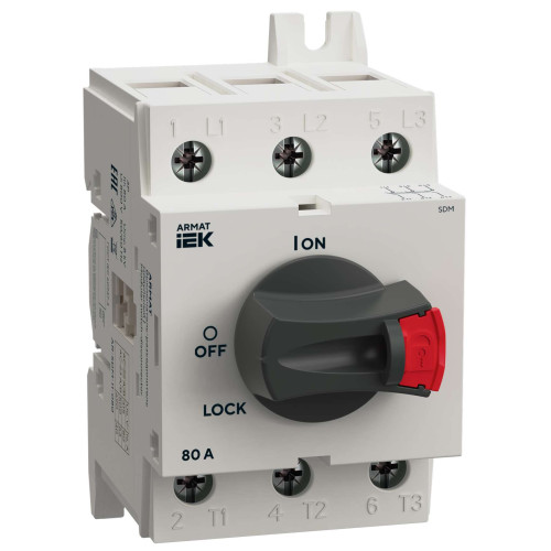 ARMAT Выключатель-разъединитель SDM 3P 80А IEK