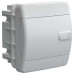 UNION Compact Корпус пластиковый ЩРВ-П-4 IP41 белая дверь IEK