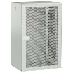 ITK UNITBOX W Шкаф настенный 18U 600х450мм дверь перфорированная серый