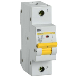 KARAT Автоматический выключатель ВА47-150 1P C 125А 15кА IEK