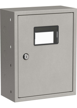 Ящик учетно-распределительный ЯУР-380-300 с двумя DIN-рейками (385х300х150мм) LIGHT IEK