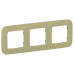 FLITE Рамка 3-местная РУ-3-А-ФлО оливковый IEK