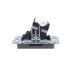 BRITE Розетка компьютерная двойная RJ45 кат.5E РК10-2-БрС сталь IEK