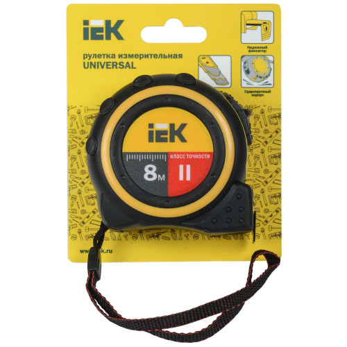 Рулетка измерительная UNIVERSAL 8м IEK